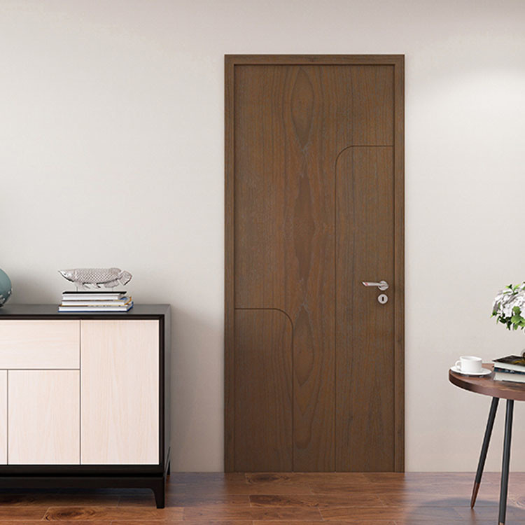 Wood Grain HPL Doors 1000*2100*100mm For Home Bedroom