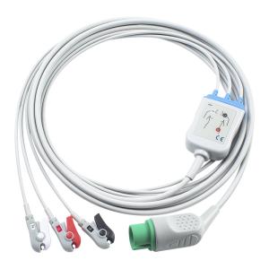 Quality TPU Spacelabs Compatible 3 Lead Cable AHA Grabber wholesale