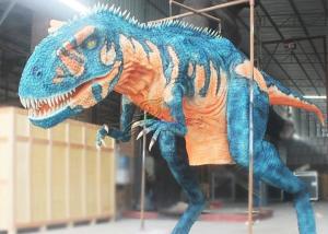 Quality Handmade Colorized Lifelike Dinosaur Costume Water Repellent For Adults wholesale