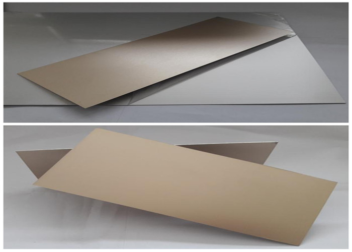 Light Weight Oxidized Aluminum Sheet , Mirror Finish Aluminum Sheet Good Rigidity