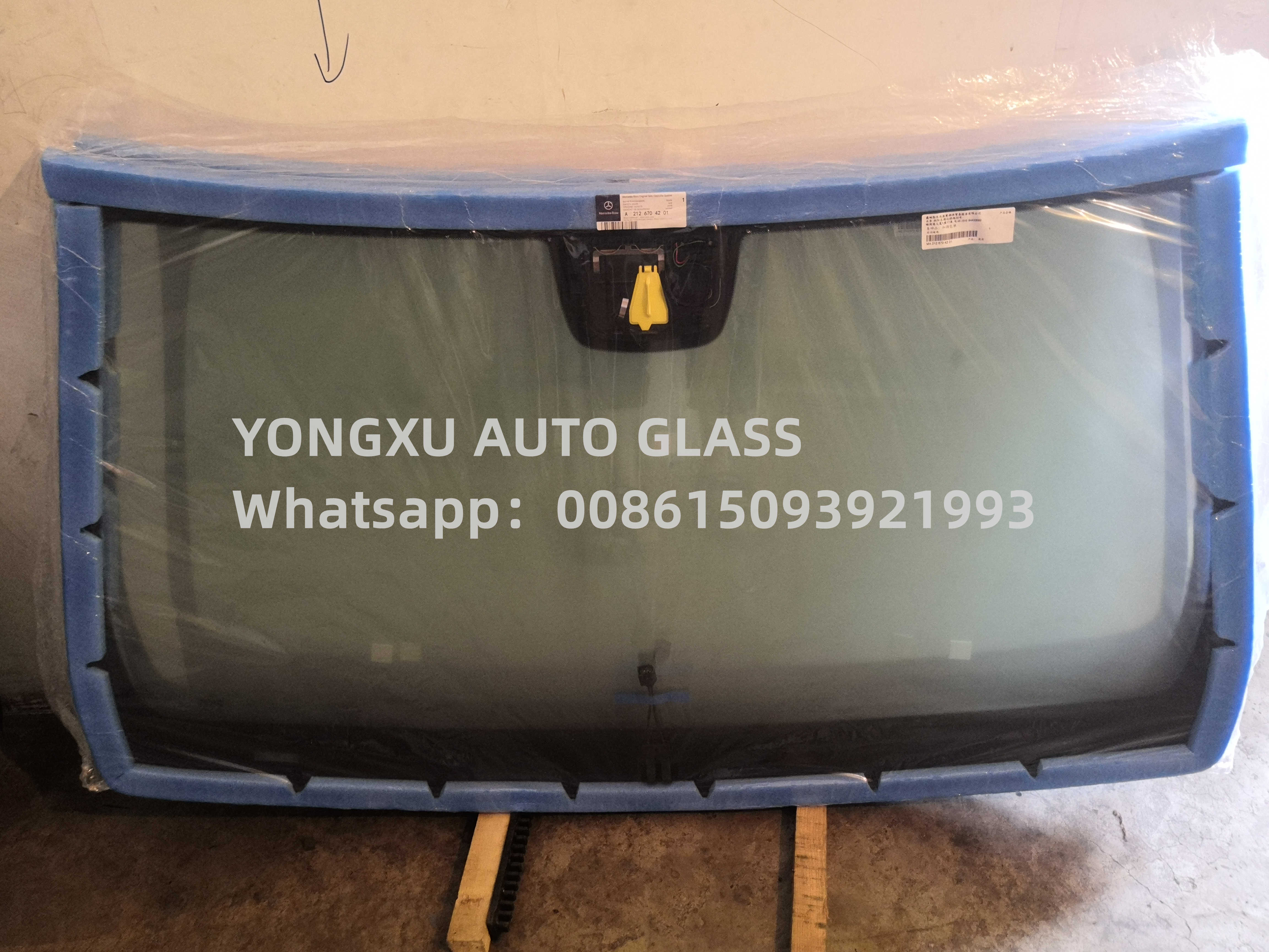 Mercedes-Benz E Class (W212) Sedan/Wagon 2010-16 Single Rain Sensor Night View Car Front Windshield Glass Window Plant F