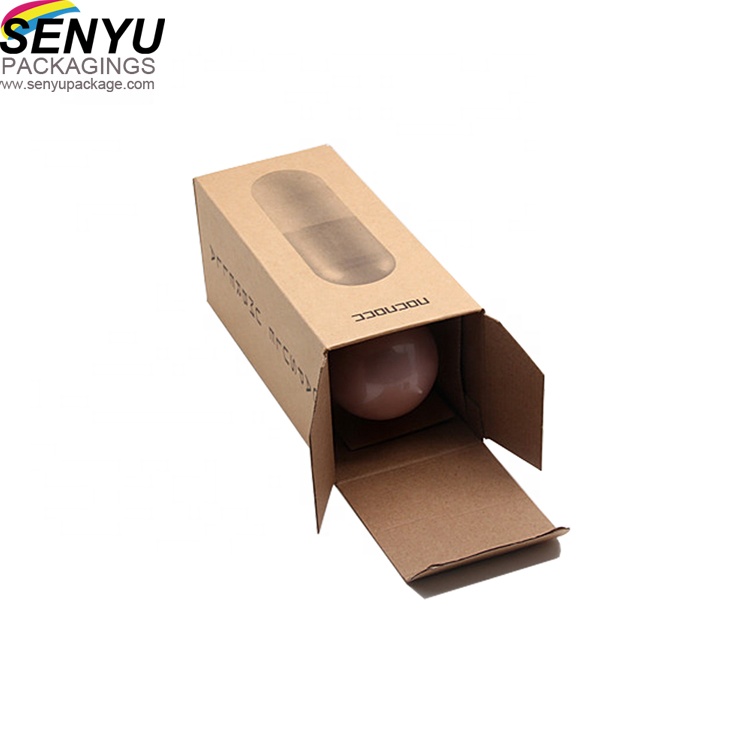 Simple Kraft Paper Packaging Box for Folding Umbrella