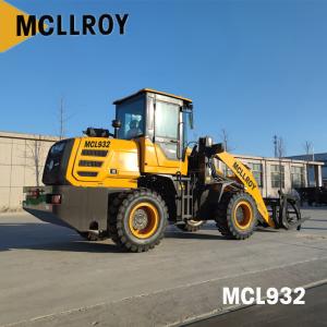 Quality 58kw Compact Front Loader , Small Construction Loader MCL932 ZL932 wholesale