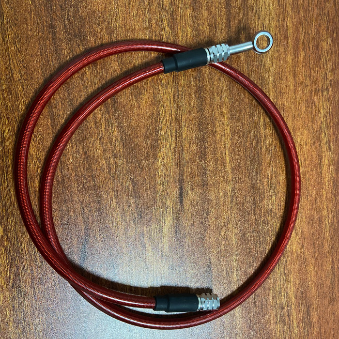 Stainless Steel 304 Motorbike Brake Hose Multiple Colors 400mm -2200mm