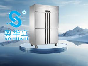 Quality Dual Compressor Commercial Kitchen Refrigerator Freezer Stable Operation wholesale