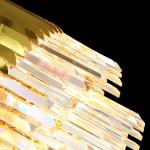 Led Crystal Chandelier For Living Dining Room Round Rectangle hotel lobby