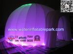 White Inflatable Clear Light Dome Tent Outdoor Oxford Cloth