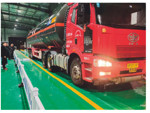 Layout of testing workshop for Heavy duty- Vehicle Performance Testing Test Line for Test Station