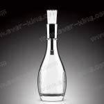 Glass Stopper Empty Alcohol 500mL Vodka Glass Bottle