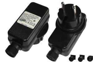 Quality Desktop LED Power Adapter Waterproof For CCTV Camera / Light , 12 W Rated Power wholesale