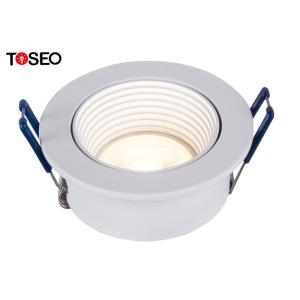 Quality White Adjustable Aluminium Ceiling Downlight Fixture 92mm Dia IP20 wholesale