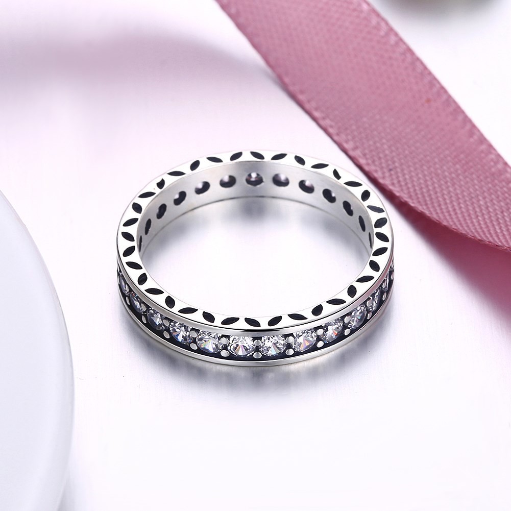 Sterling Silver 925 AAA CZ Stone Tennis Ring