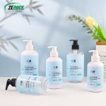 Empty Plastic Shampoo Bottles 300ml Round Cosmetic Lotion Pump Bottle