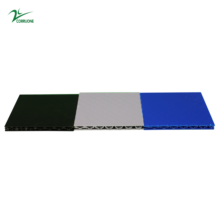 3500gsm Coroplast 4x8 PP Honeycomb Sheet For Construction Use