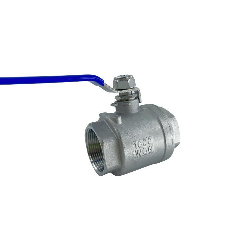 Flash Sale Stainless Steel 201/304/316/Wcb Ball Valve, Threaded Female 2PC Ball