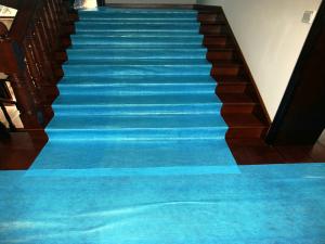 Quality Grey Reusable Floor Protection Painter Cover Fleece wholesale