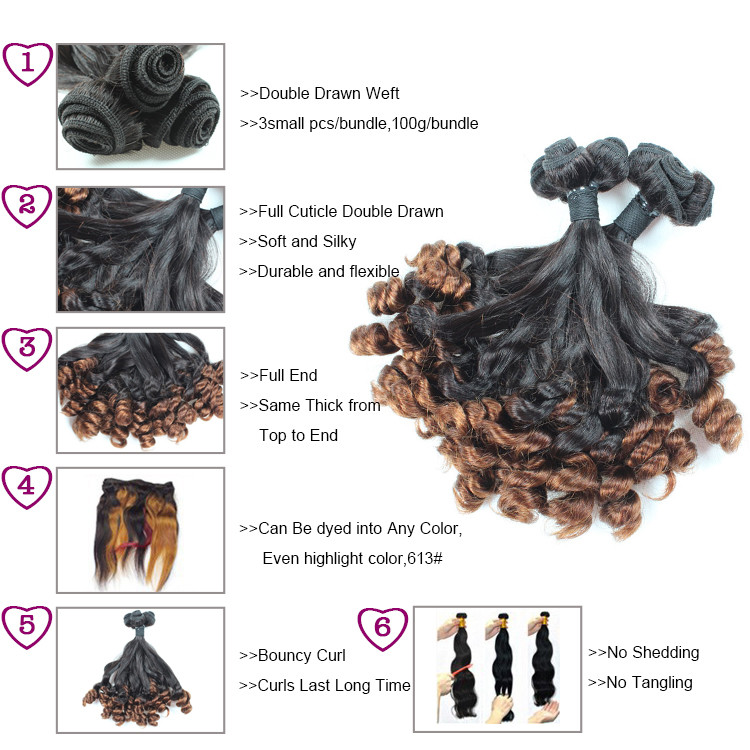 Wholesale Virgin Brazilian Funmi Wave Hair, Top Human Hair Virgin Remy Hair Extension