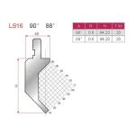 European Style Louver Die Press Brake Punch Cnc Press Brake Tooling