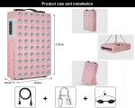 Red light therapy Device, 660nm red light and 850nm infrared LED light therapy,