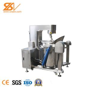 Quality SUS304 Industrial Popcorn Making Machine Hot Air Sweet And Different Shapes wholesale