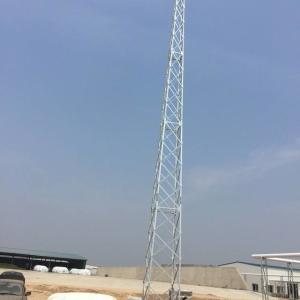 Quality Truss Guy Lines 65ft 20M Telescopic Lattice Steel Towers wholesale