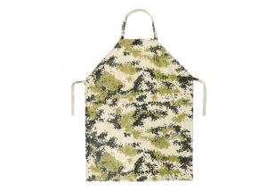 Quality Camouflage PU Leather Gardening Apron With Webbing Straps OEM ODM Available wholesale