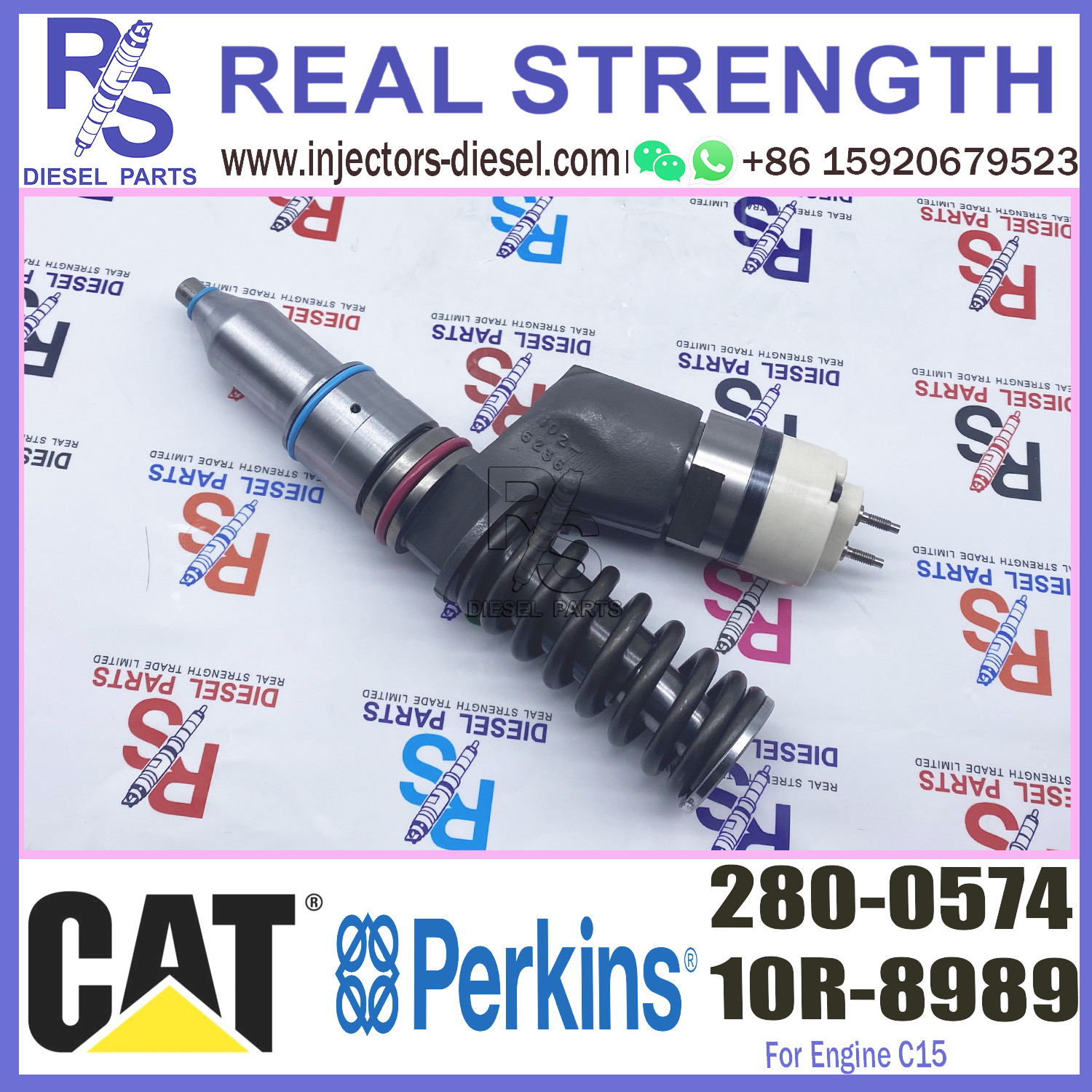 Diesel Fuel Engine Injection Nozzle Injector Diesel Pump Injector Sprayer 280-0574 for CAT C15 engine