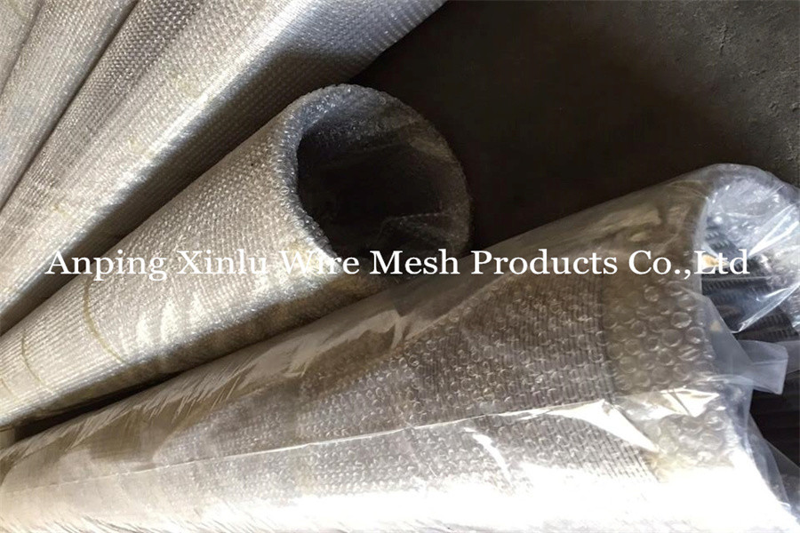 Oil Drilling Stainless Steel Wedge Wire Screen Pipe Continuous Slot 0.04" 10ft