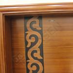 Interior Plain Soundproof PVC Wooden Doors 2.1m Height Finished