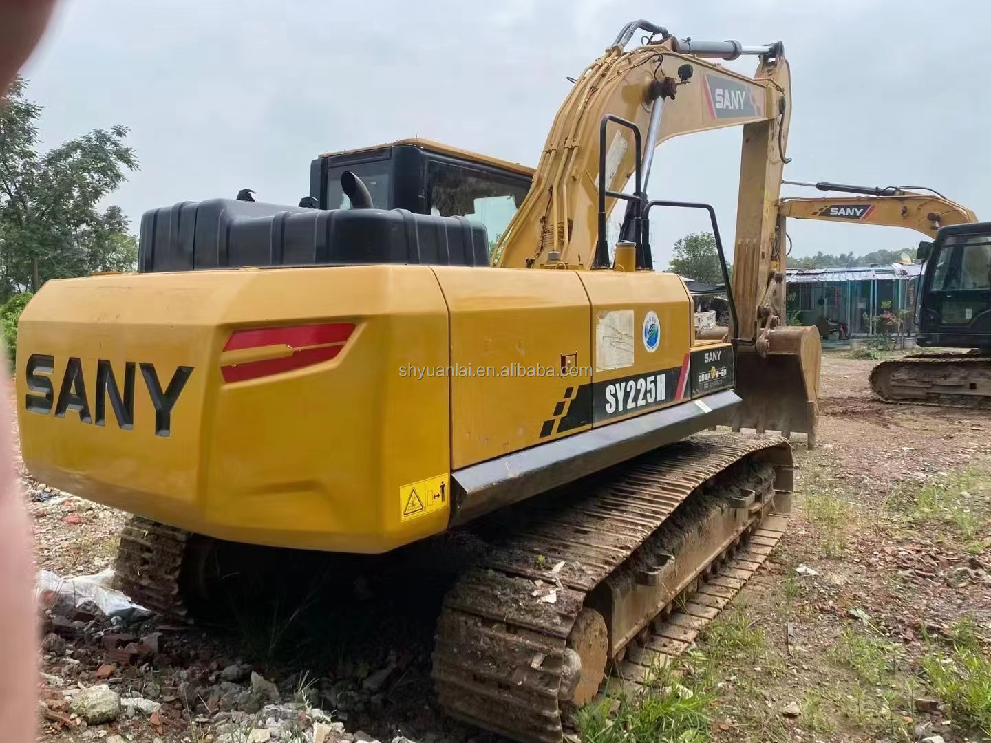 Sany225C Excavator Original Hydraulic Pump And 22000KG Machine Weight For Construction