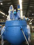 600LB 48 Inch Top Entry Valve With Gas - Liquid Linkage Actuator