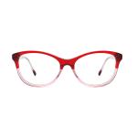 Clear Lens Women'S Acetate Classic Cat Eye Glasses Frame Special Temple Lens