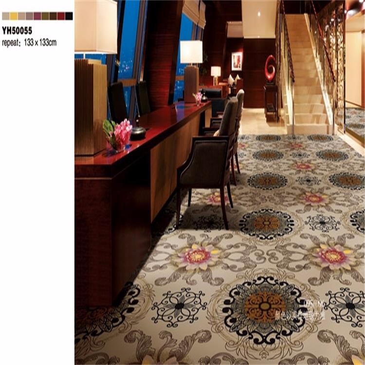 Turkey style printed commercial nylon floor carpet,restaurant carpet