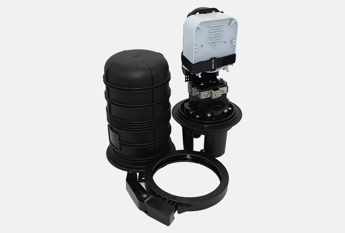 700 1 48 Core Dome Fiber Optical Splice Closure IP68 For Telecommunications