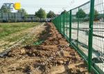 Road Guardrail Steel Mesh Fencing Dipped Galvanized Oxidation Resistance