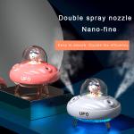 Wireless Rechargeable 400ml UFO Astronaut Humidifier USB 5V