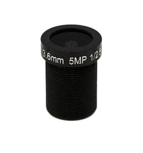 Quality 3.6mm 5.0 Megapixel Lens, MTV camera lens wholesale