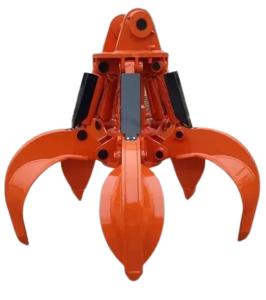 Quality 0.5cbm 0.7cbm Excavator Rotating Grab For CAT Komatsu KOBELCO wholesale