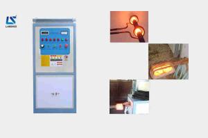 Quality Induction Metal Brass Heating Forging Machine High Frequency 50kw Energy Saving wholesale