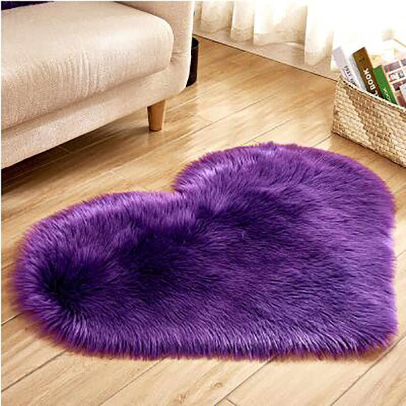 Soft Plush Sheepskin Floor Mats rug Cushion for Hotel
