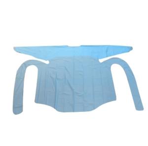 Quality Customized Size CPE Disposable Surgery Gowns , Disposable Examination Gowns wholesale