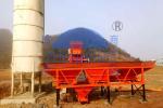 HZS25 Concrete Mixing Plant, Wet Mix Stationary Concrete Batching Plant