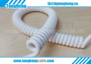 Quality Dongguan Excellent Elastic Memory Customized Electrical Spiral Cable wholesale