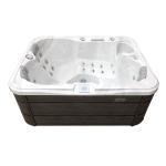 Acrylic Hydrotherapy Whirlpool Massage Spa Hot Tub for 4 Persons for Outdoor