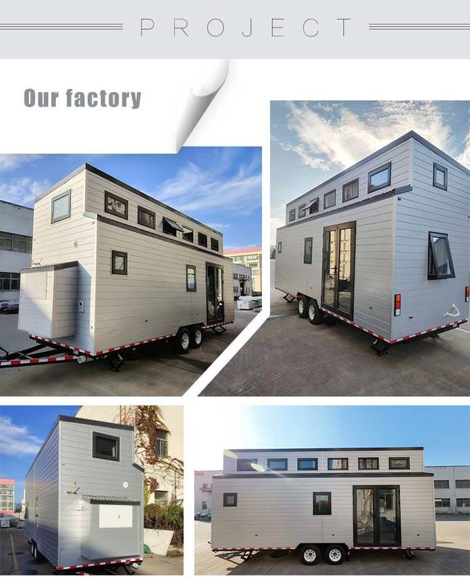 Light Steel Prefab Tiny House On Wheels With Australian Standard Modular Home