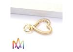Antifatigue Zinc Alloy Heart Shaped Keychain Personalized