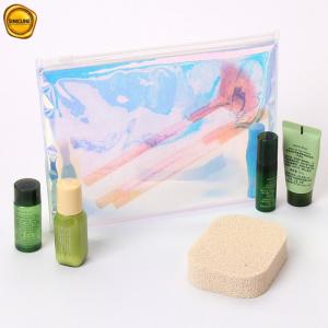 Quality Laser Zipper Toiletry Cosmetic Packaging Bag Jewelry Pouch Holographic Mylar wholesale