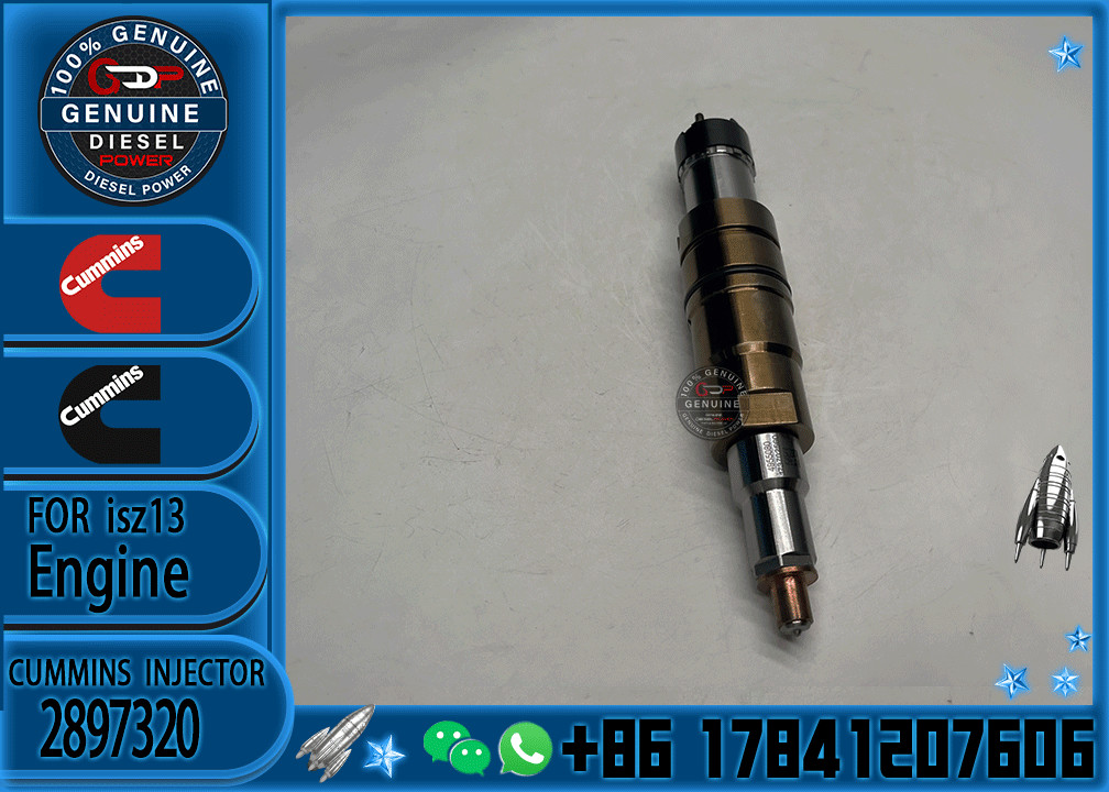 common rail diesel injector 4384363 5579419 2897320 2872405 for Cummins ISX15 RENEW For Scania