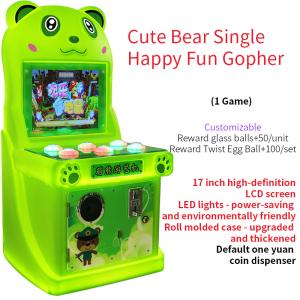 Quality Money coins Pusher Game Happy Mole Tapping Game wholesale