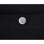 Power Recliner Chair, Black Fabric